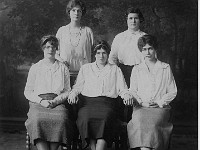 Clarissa1926 03  with Agnes Irwin Athlete --- (Frances Elliott, Marina McInnes, Alice Lippincott, Eleanor Moss)