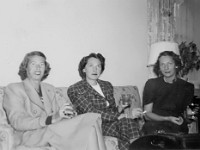 Clarissa1950s 01  Louise, Harriet, & Clarissa