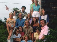 Clarissa1982 02  with Larry, Jim, Shirley, Peter, Medford, Gwynne, Jane, Kim, Polly, Neill, Nancy, Jay, & Tom